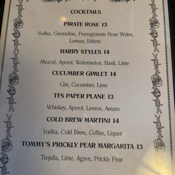 The Flower Shop - Drunk menu, as of 3/21/26 - Bars Near Me - Austin, Texas The Flower Shop - Drunk menu, as of 3/21/26 - Bars Near Me - Austin, Texas