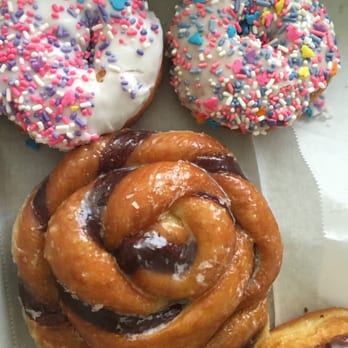 Donut Den - We got a Cronut today also but it's not in the picture because we eated it! Nom! - Donuts Near Me - Torrance, California Donut Den - We got a Cronut today also but it's not in the picture because we eated it! Nom! - Donuts Near Me - Torrance, California