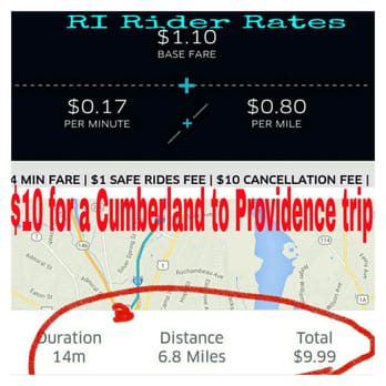 Uber - See how cheap the rides are?  Sign up for your 1st free ride using promo code uberdanyell - Taxis Near Me
