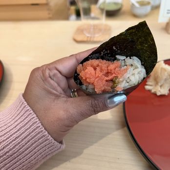 Noz Market - Cod roe hand roll - Japanese Near Me - New York, New York Noz Market - Cod roe hand roll - Japanese Near Me - New York, New York