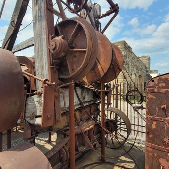 Greater Southwest History Museum - Outside oil field exhibit - Museums Near Me - Ardmore, Oklahoma