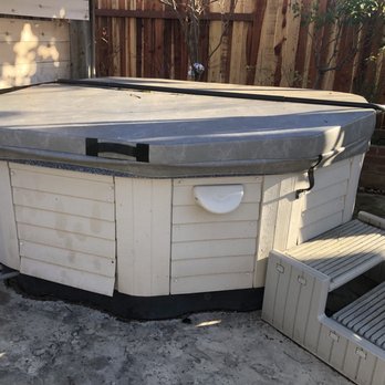 Junk Away - Hot tub haul away (before) - Junk Removal & Hauling Near Me