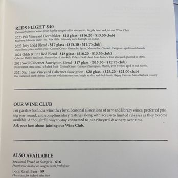 Pali Wine - Red Flights - Wine Bars Near Me - San Diego, California Pali Wine - Red Flights - Wine Bars Near Me - San Diego, California