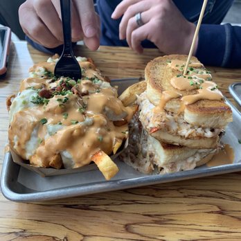 Slapfish - Lobster Grilled Cheese and Chowder Fries - Seafood Near Me - Park City, Utah