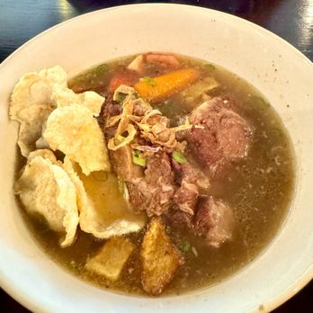 Twin Panda - Oxtail soup - Indonesian Near Me - Austin, Texas