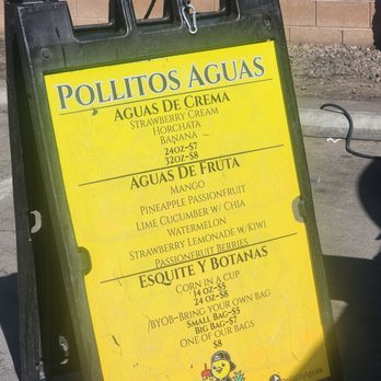 Pollitos Aguas - The Menu Board - Juice Bars & Smoothies Near Me - Las Vegas, Nevada Pollitos Aguas - The Menu Board - Juice Bars & Smoothies Near Me - Las Vegas, Nevada