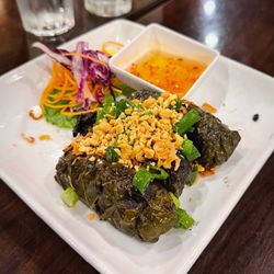 Lucky Corner Vietnamese Cuisine at Westview - Grilled Beef in Grape Leaves