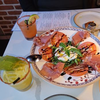 Bottega - Burrata Prosciutto Caprese - Italian Near Me - San Francisco, California Bottega - Burrata Prosciutto Caprese - Italian Near Me - San Francisco, California