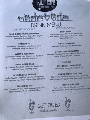 Menu photo 5 Tilted cafe Hiawassee, GA
