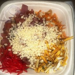 Make your own poke bowl Make your own poke bowl