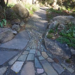 Devine Escapes - Stone garden path