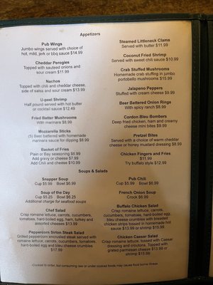 Menu photo 3 Coventry Pub Pottstown, PA