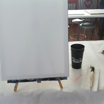 Painting with a Twist - Setup - Paint & Sip Near Me - Winston-Salem, North Carolina