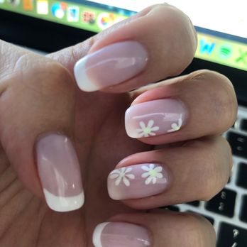 Keratin Lab - Fun spring spin on French! - Nail Salons Near Me - Costa Mesa, California Keratin Lab - Fun spring spin on French! - Nail Salons Near Me - Costa Mesa, California