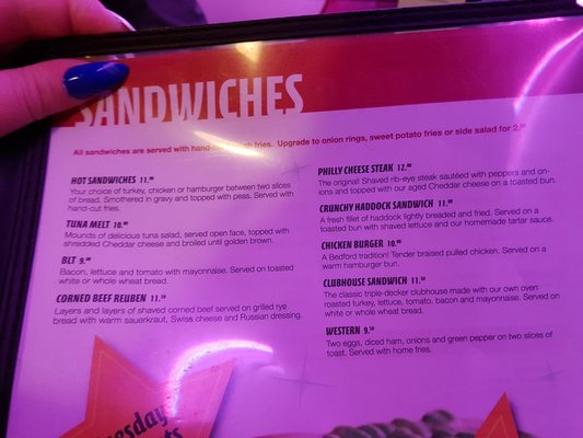 Menu photo 1 True North Diner Bedford, NS