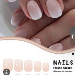 Kim's Nail Spa - The shape/look I wanted but with the nude I picked out instead of the pink in this picture.
