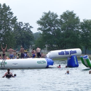 Hi-Tide Recreation - Beach - Walk the plank - Campgrounds Near Me - Leland, Illinois