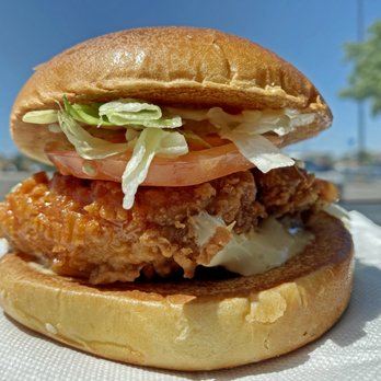 Burger King - Burger King.  The Spicy Deluxe Hand Breaded Chicken Sandwich. - Burgers Near Me - Bernalillo, New Mexico