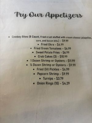 Menu photo 1 Jordan's Fish Camp State Line, MS Menu photo 1 Jordan's Fish Camp State Line, MS