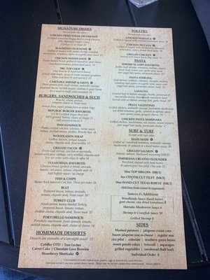 Menu photo 3 The Republic Grille Spring, TX