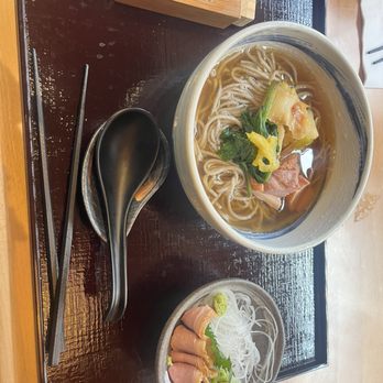 Sora Dining Soba - Hot soba with duck - Japanese Near Me - San Francisco, California Sora Dining Soba - Hot soba with duck - Japanese Near Me - San Francisco, California
