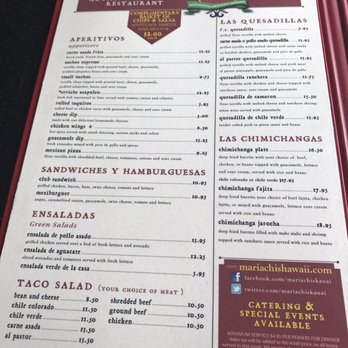 Mariachi's Authentic Mexican Restaurant - they will charge extra for 2nd round of chips n salsa - Mexican Near Me - Kapaa, Hawaii Mariachi's Authentic Mexican Restaurant - they will charge extra for 2nd round of chips n salsa - Mexican Near Me - Kapaa, Hawaii