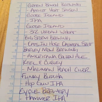 Engine No 9 - Draft list continues - Burgers Near Me - Saint Petersburg, Florida