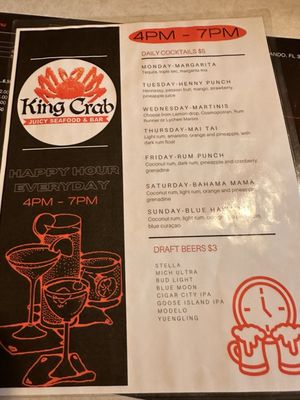 Menu photo 7 King Crab Orlando, FL