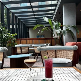 Hotel Haya - Perfect ambiance for drinks  at the lounge - Hotels Near Me - Tampa, Florida