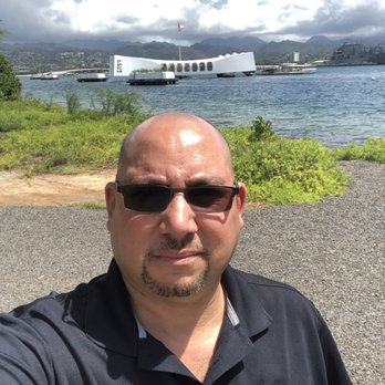 USS Utah Memorial - Selfie and the USS Arizona. - Landmarks & Historical Buildings Near Me - Honolulu, Hawaii