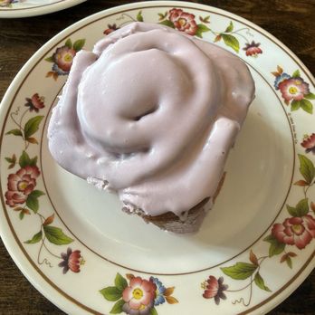 Bird Bird Bakery & Cafe - Ube sticky bun - Bakeries Near Me - Chicago, Illinois