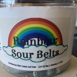Ellen’s Sweets & Treats - Sour belts.