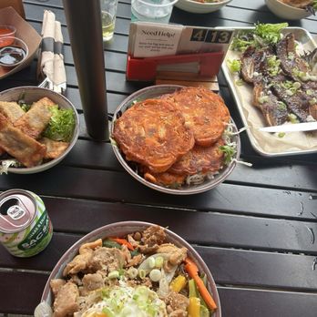 Namu - Kimchi pancakes and bowl - Korean Near Me - Durham, North Carolina
