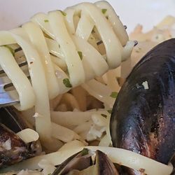 Fettucine Tutto Mare -- the seafood was so fresh