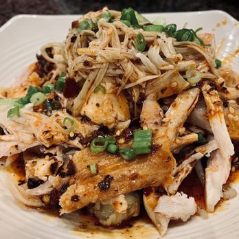 Brochette Dumpling - 45. Szechuan Bowl Bowl Chicken() - Dim Sum Near Me - San Francisco, California
