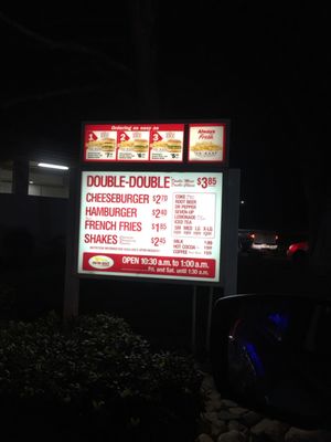 Menu photo 5 In-N-Out Burger Newbury Park, CA