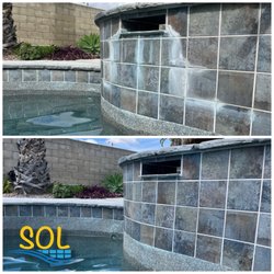 Sol Pool Tile Cleaning