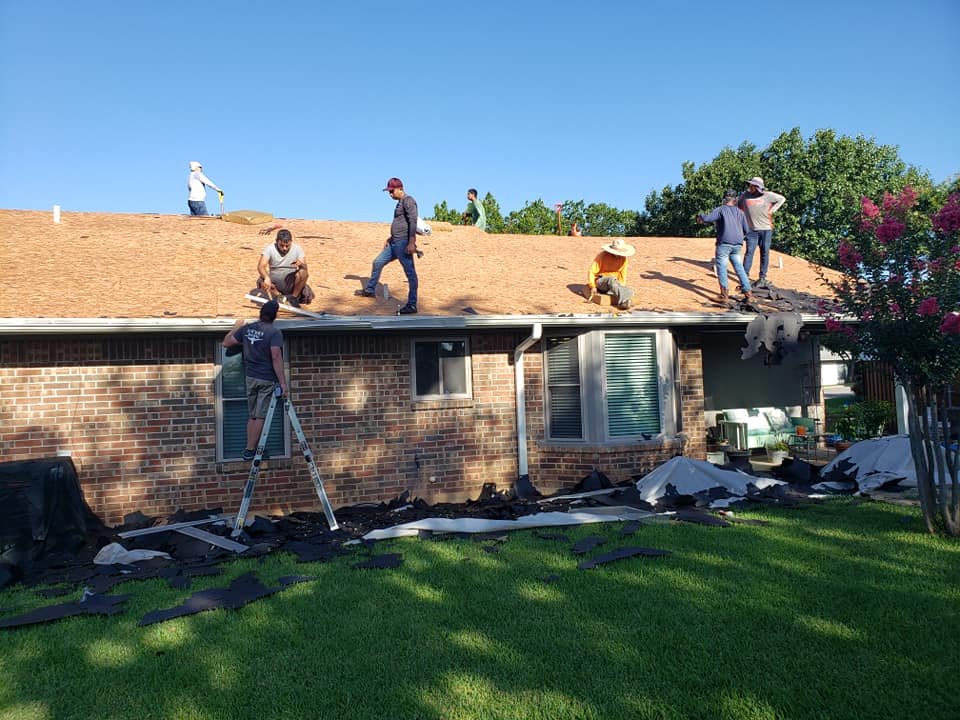 Slide of Cowtown Roofing