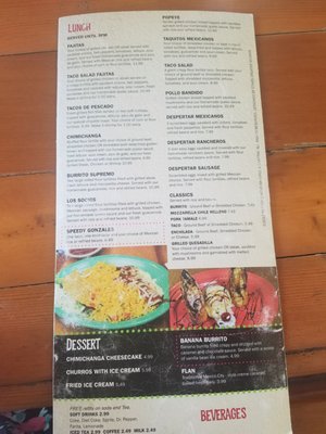 Menu photo 3 Pepper's Mexican Grill Port Saint Joe, FL