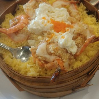 Kitchen M - Steam rice with shrimp wrapped in lotus leaf - Chinese Near Me - Unionville, Ontario Kitchen M - Steam rice with shrimp wrapped in lotus leaf - Chinese Near Me - Unionville, Ontario