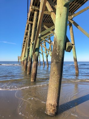 Oak Island Pier by null