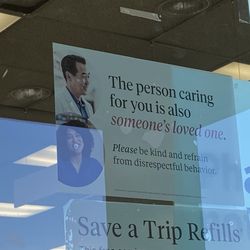 Walgreens Pharmacy - This is our pharmacist, our actual pharmacist, the gentleman above