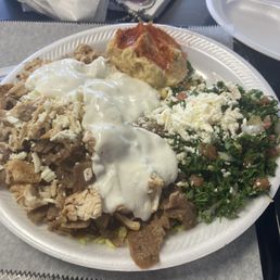 Mixed plate Mixed plate