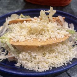San Jose Mexican Restaurant - Chicken hard shell tacos