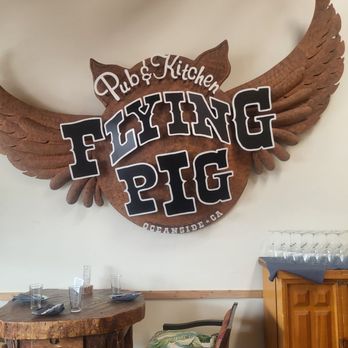 Flying Pig Pub & Kitchen - Whimsical logo - Pubs Near Me - Oceanside, California Flying Pig Pub & Kitchen - Whimsical logo - Pubs Near Me - Oceanside, California