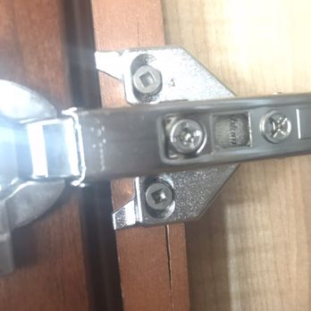 Norm Tessier Cabinets - Used wrong screws and split the wood while attaching hinges everywhere - General Contractors Near Me - Rancho Cucamonga, California