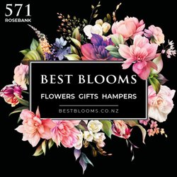 Best Blooms - View of our beautiful Floral Signage at 571A Rosebank Road, Avondale Auckland NZ