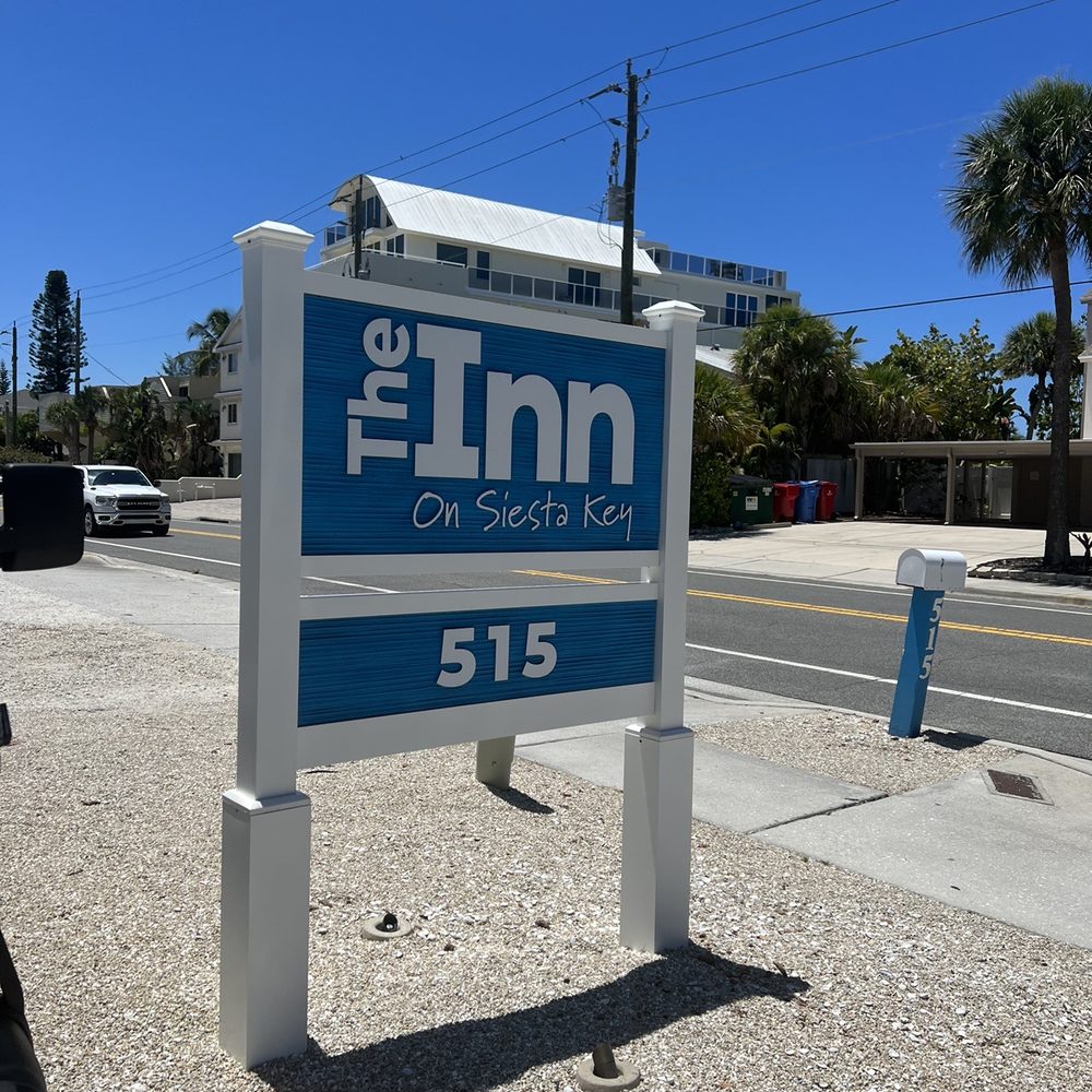The Inn On Siesta Key - The sign at the entrance. - Resorts Near Me - Siesta Key, Florida The Inn On Siesta Key - The sign at the entrance. - Resorts Near Me - Siesta Key, Florida