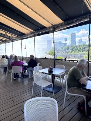 Top of the Falls by null