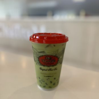 ChaTraMue Original Thai Tea - Vegan - Matcha Milk Tea - Bubble Tea Near Me - Los Angeles, California
